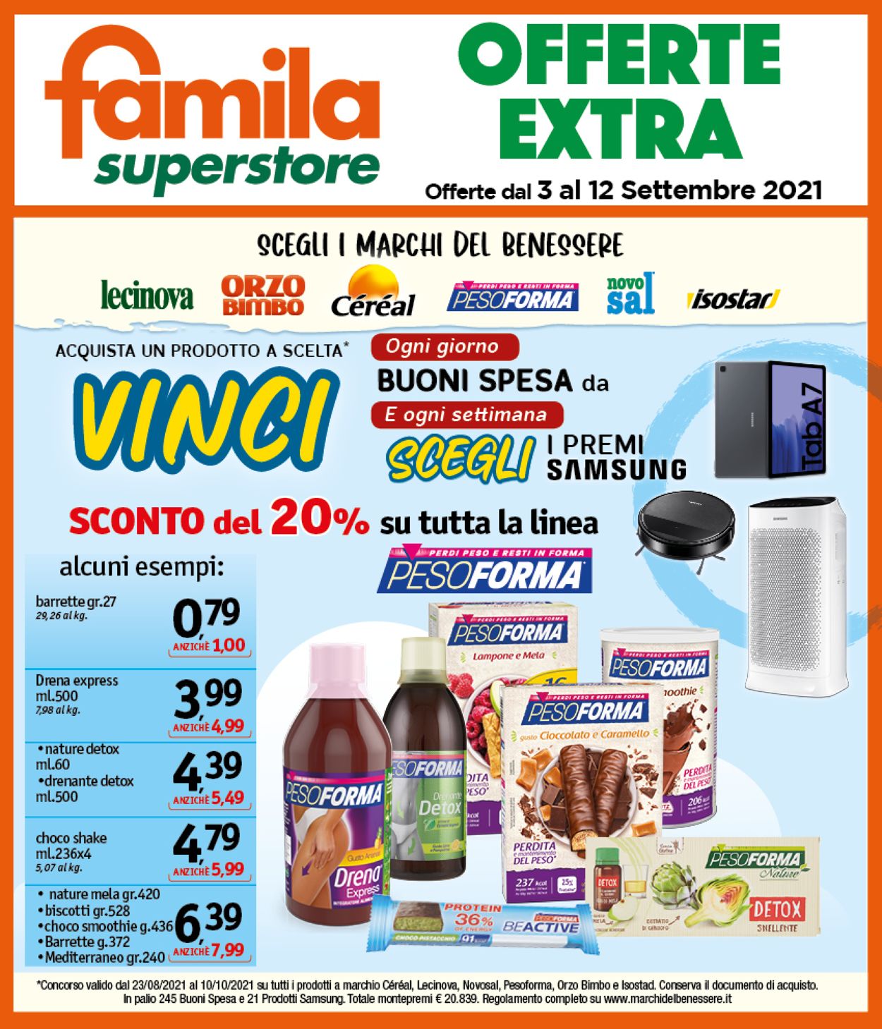 Volantino Famila - Offerte 03/09-12/09/2021 (Pagina 29)
