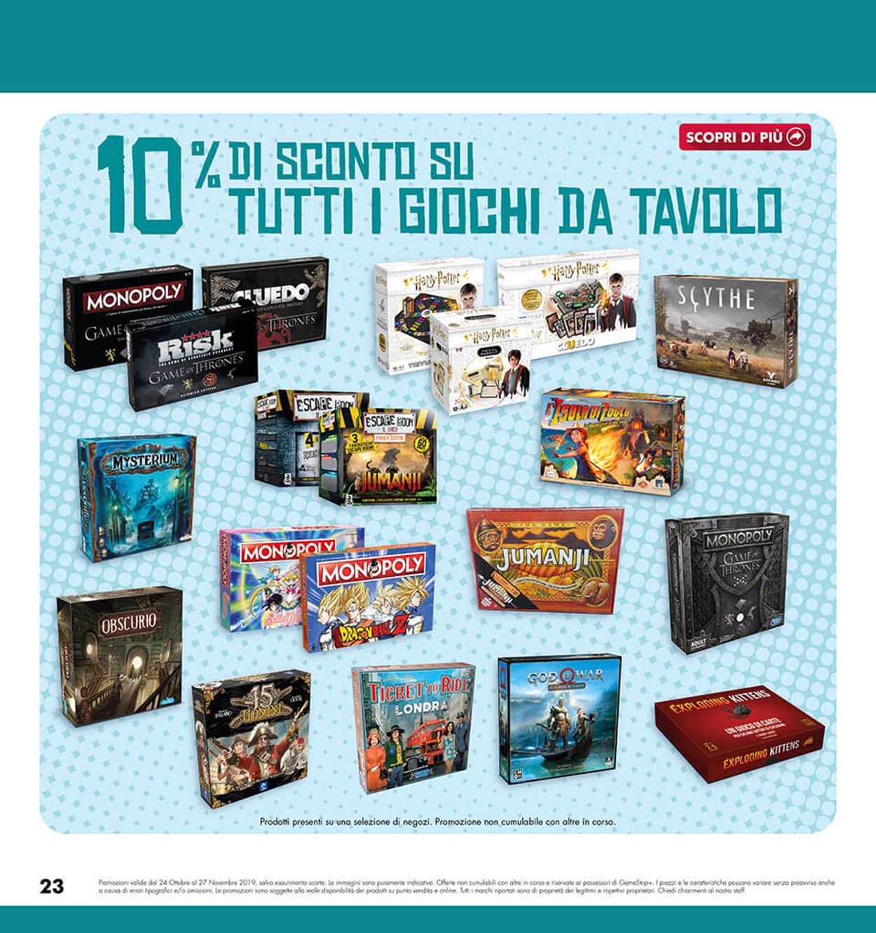 Volantino Gamestop - Offerte 24/10-27/11/2019 (Pagina 23)