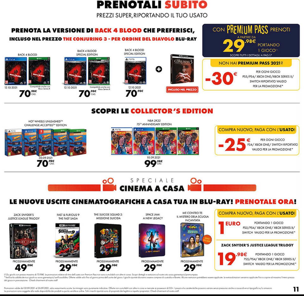Volantino Gamestop - Offerte 02/09-26/09/2021 (Pagina 11)