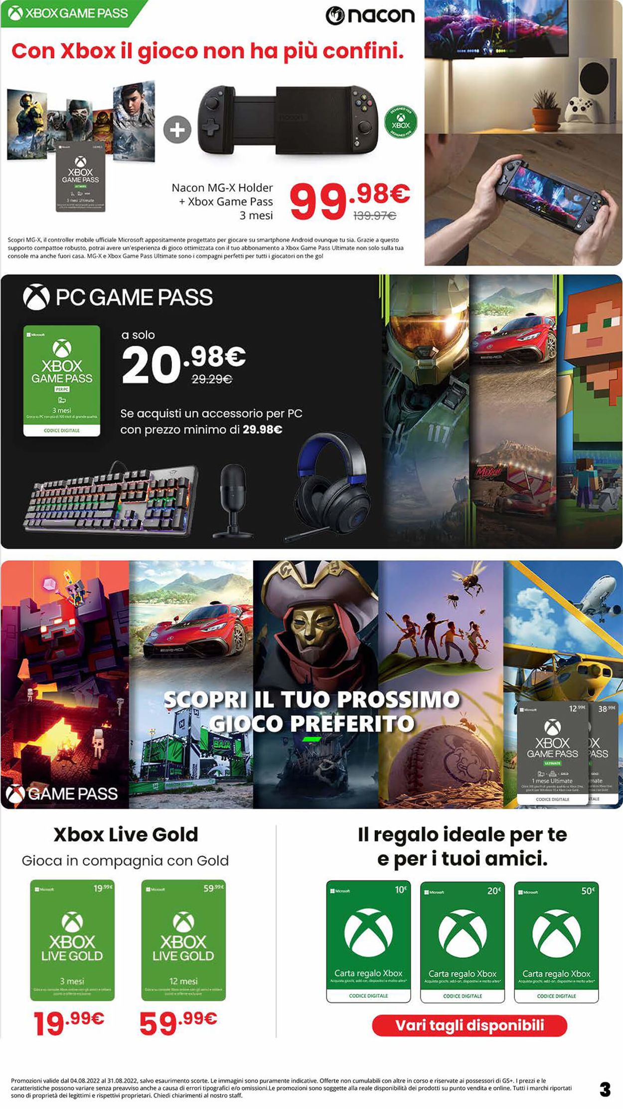 Volantino Gamestop - Offerte 04/08-31/08/2022 (Pagina 3)