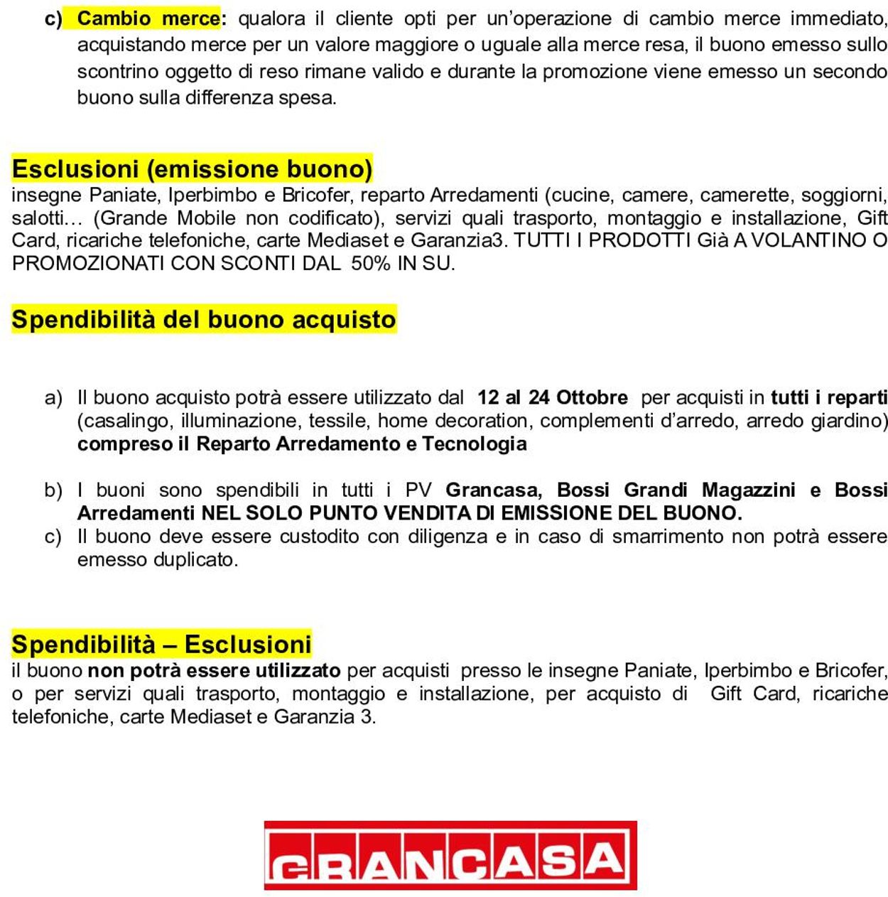 Volantino Grancasa - Offerte 25/09-30/09/2021 (Pagina 2)