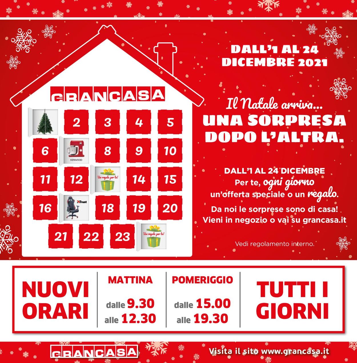 Volantino Grancasa - Natale 2021 - Offerte 03/12-12/12/2021 (Pagina 24)