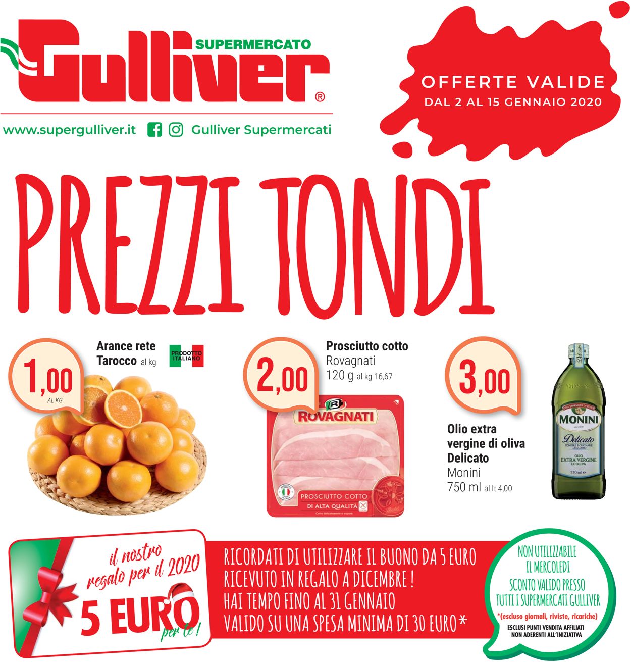 Volantino Gulliver - Offerte 02/01-15/01/2020