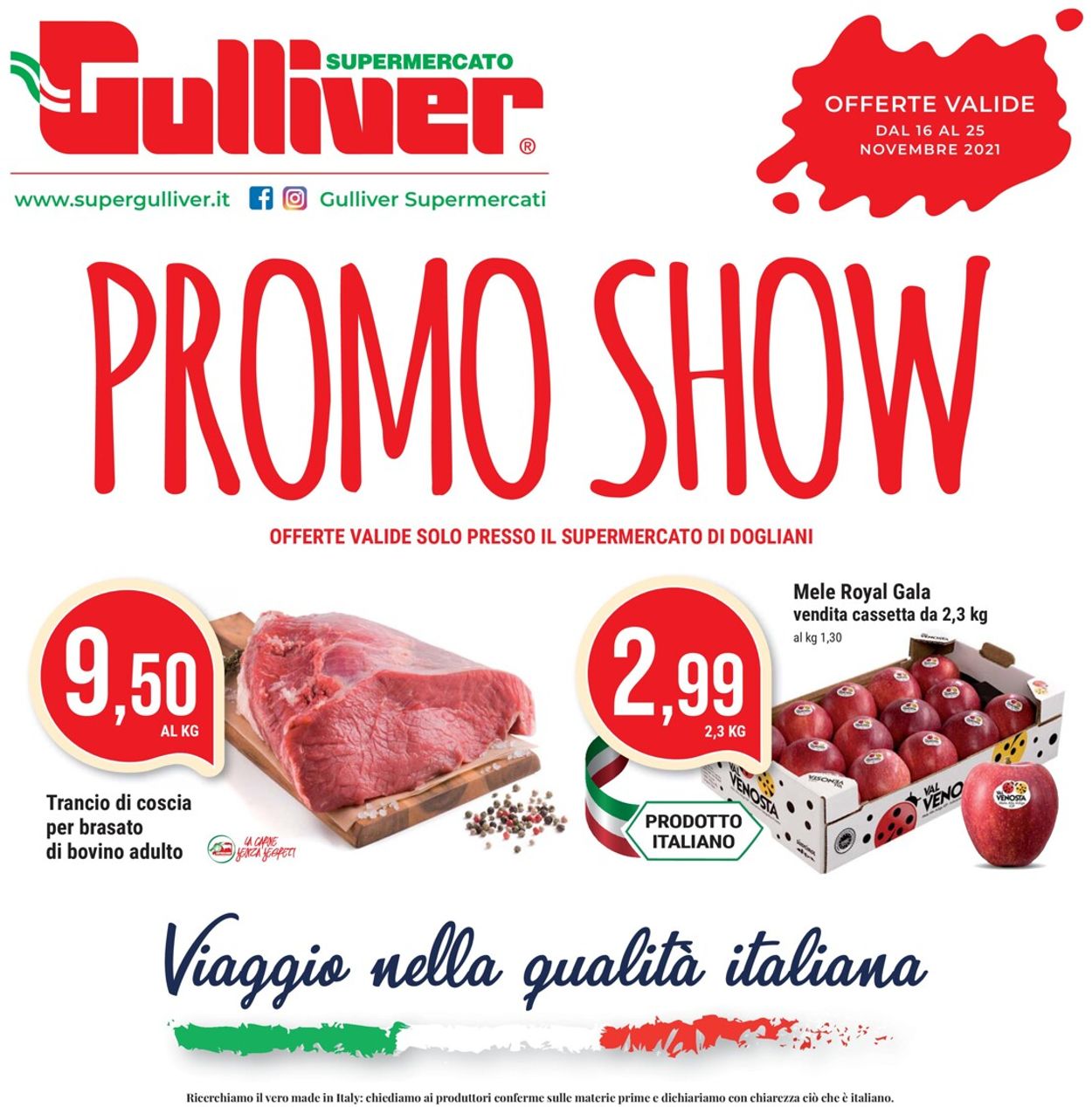 Volantino Gulliver - Offerte 16/11-25/11/2021