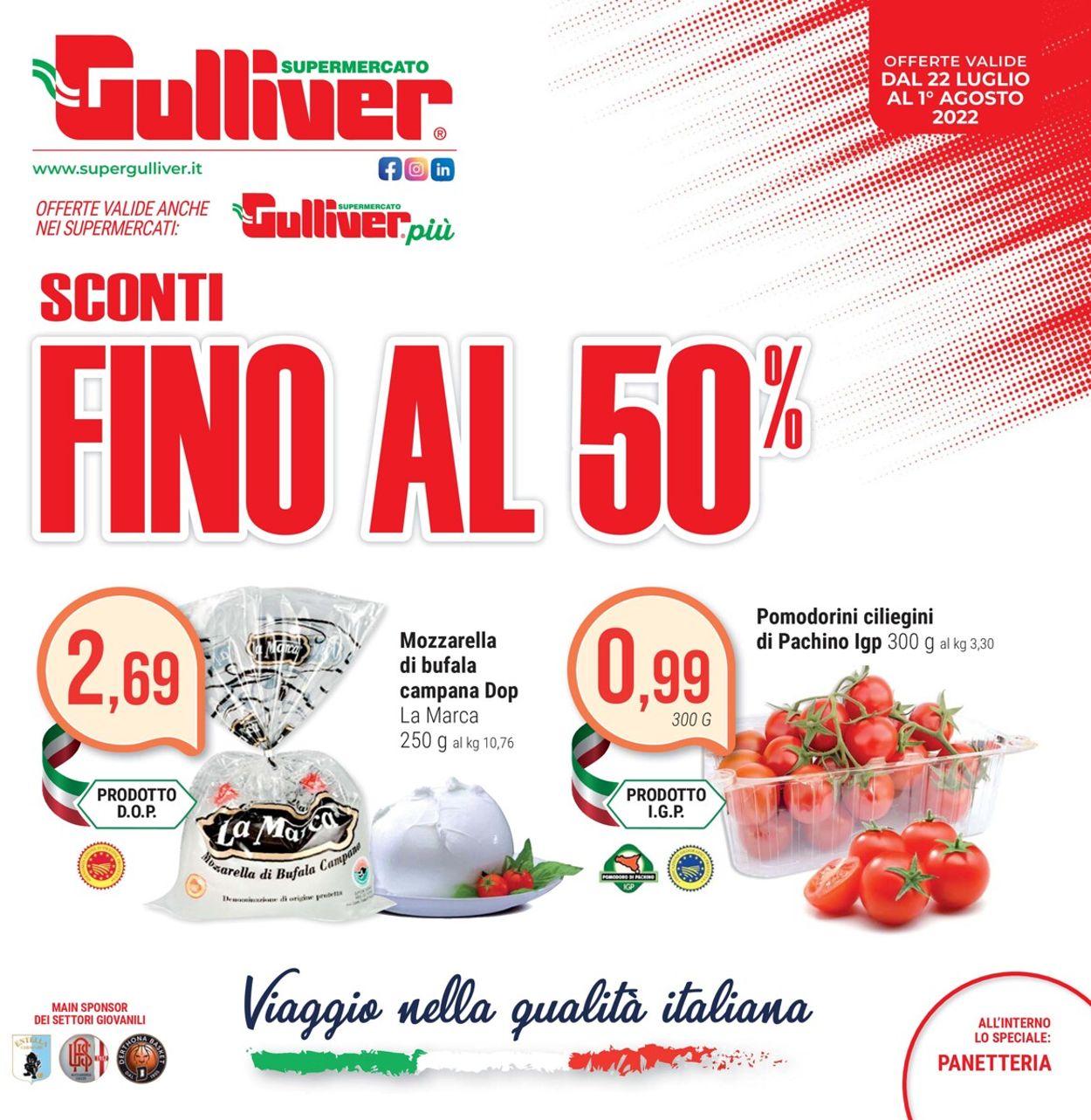 Volantino Gulliver - Offerte 22/07-01/08/2022