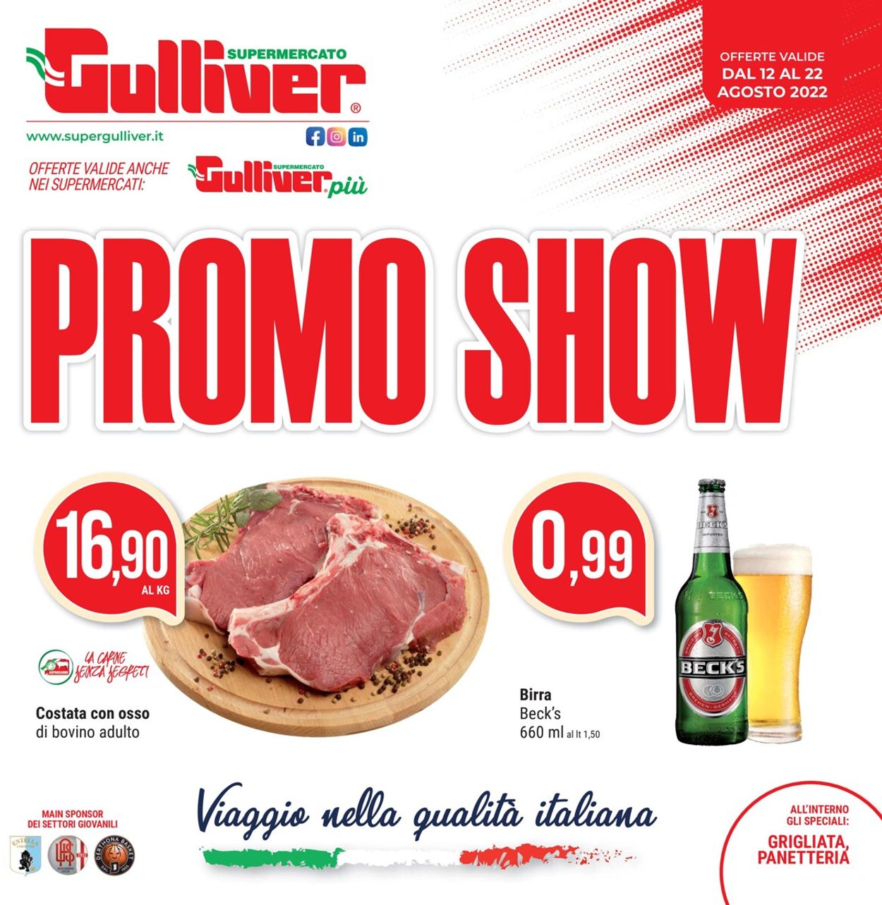 Volantino Gulliver - Offerte 12/08-22/08/2022
