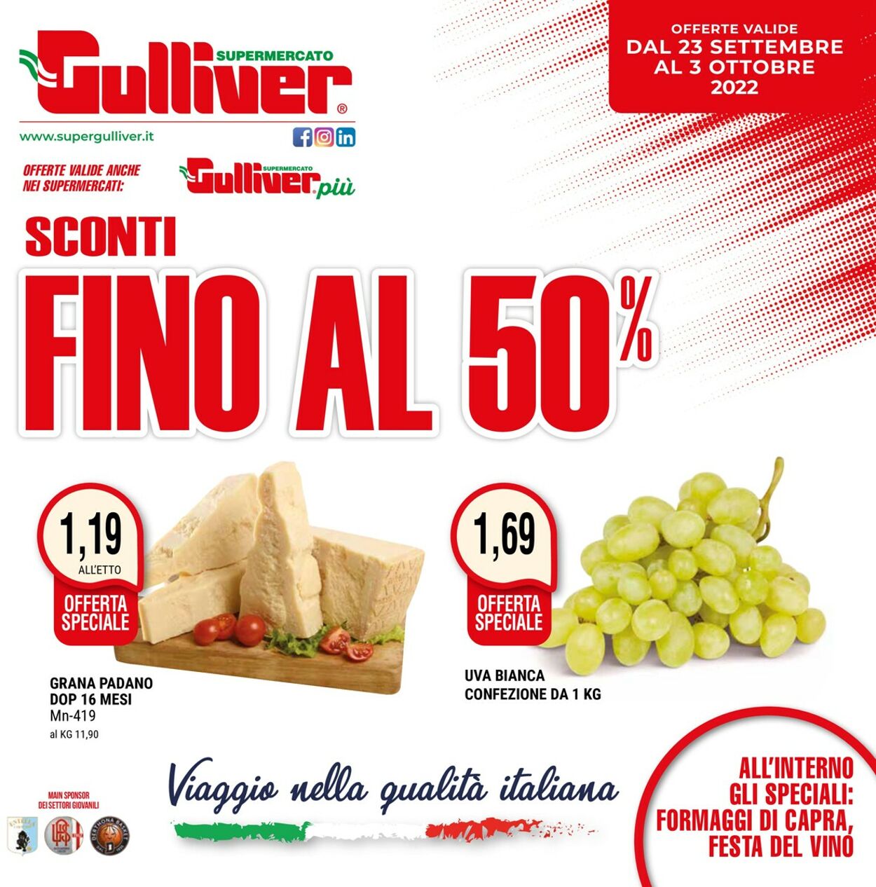 Volantino Gulliver - Offerte 23/09-03/10/2022