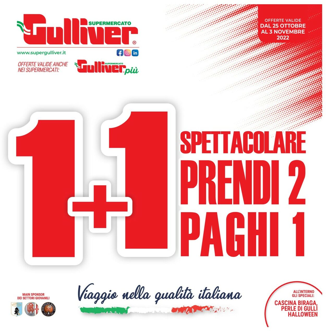 Volantino Gulliver - Offerte 25/10-03/11/2022