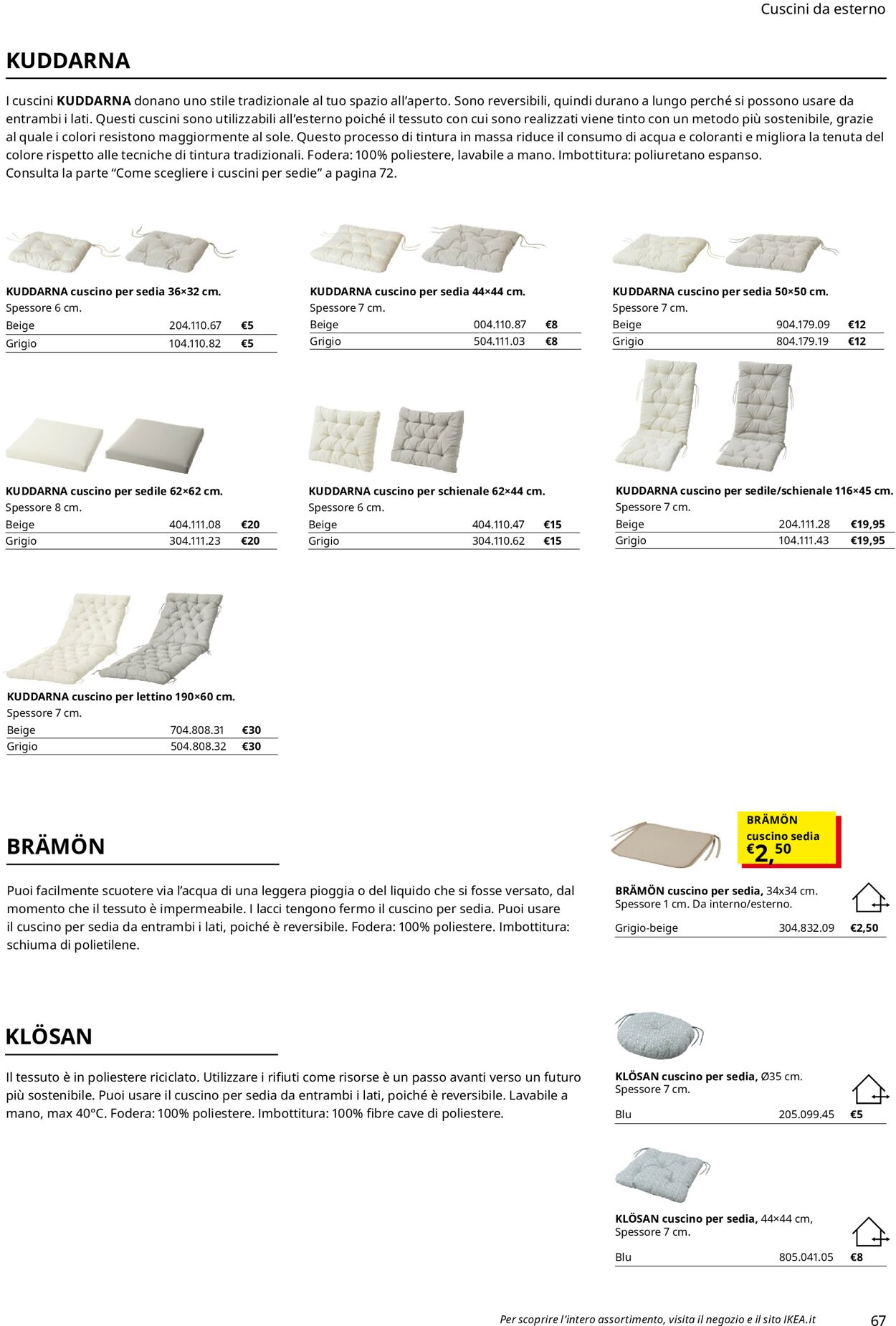Volantino IKEA - Offerte 15/03-31/03/2023 (Pagina 67)