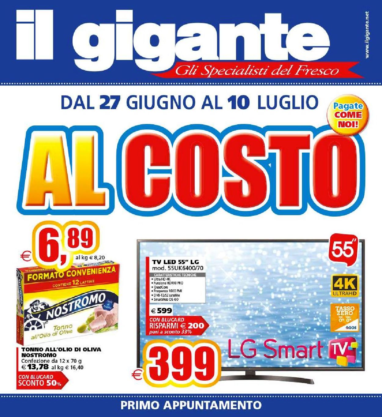 Volantino Il Gigante - Offerte 27/06-10/07/2019