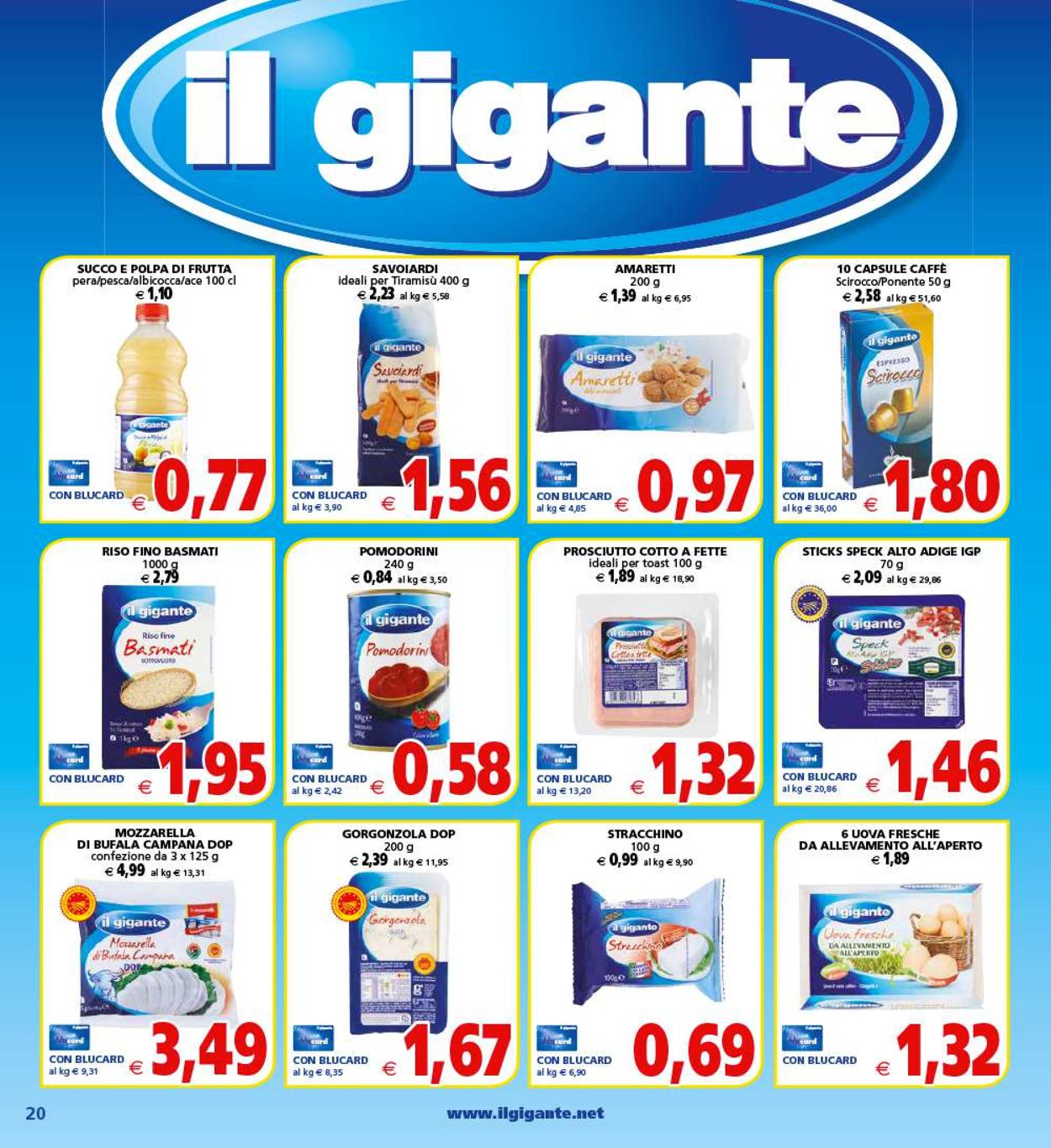 Volantino Il Gigante - Offerte 11/07-24/07/2019 (Pagina 20)
