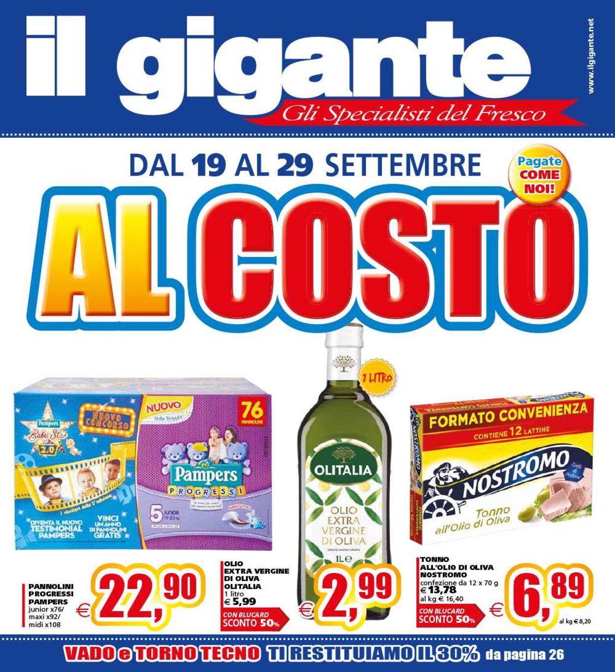 Volantino Il Gigante - Offerte 19/09-29/09/2019