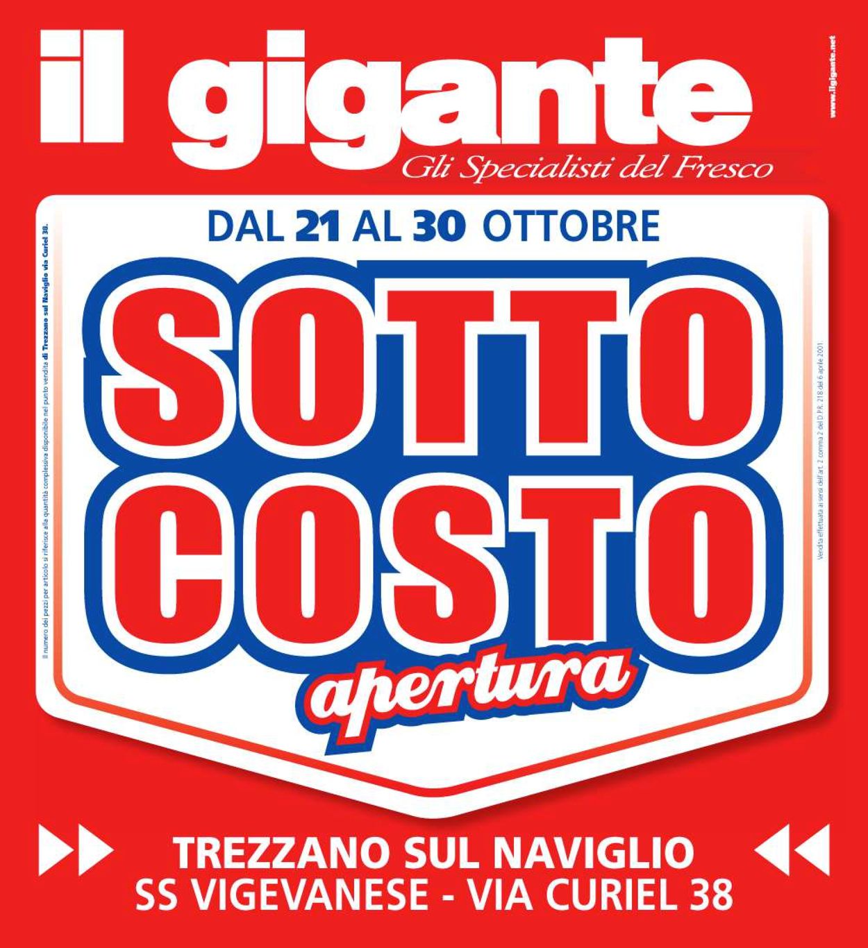 Volantino Il Gigante - Offerte 21/10-30/10/2019