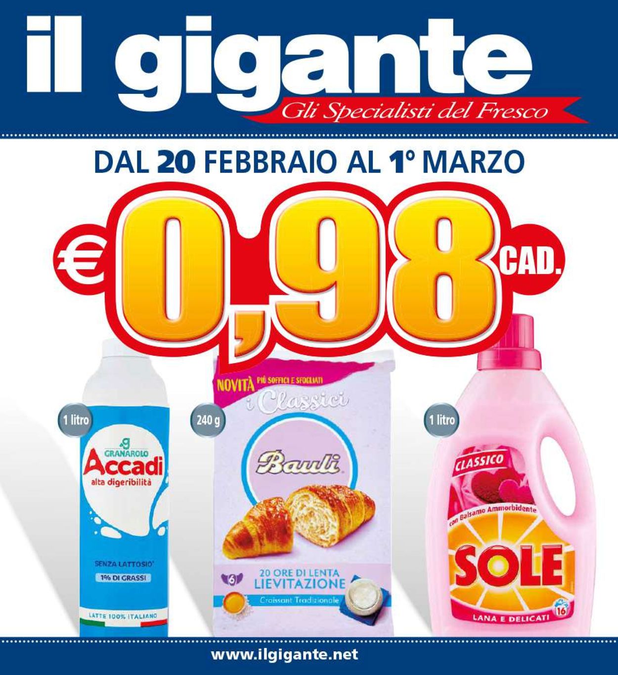 Volantino Il Gigante - Offerte 20/02-01/03/2020
