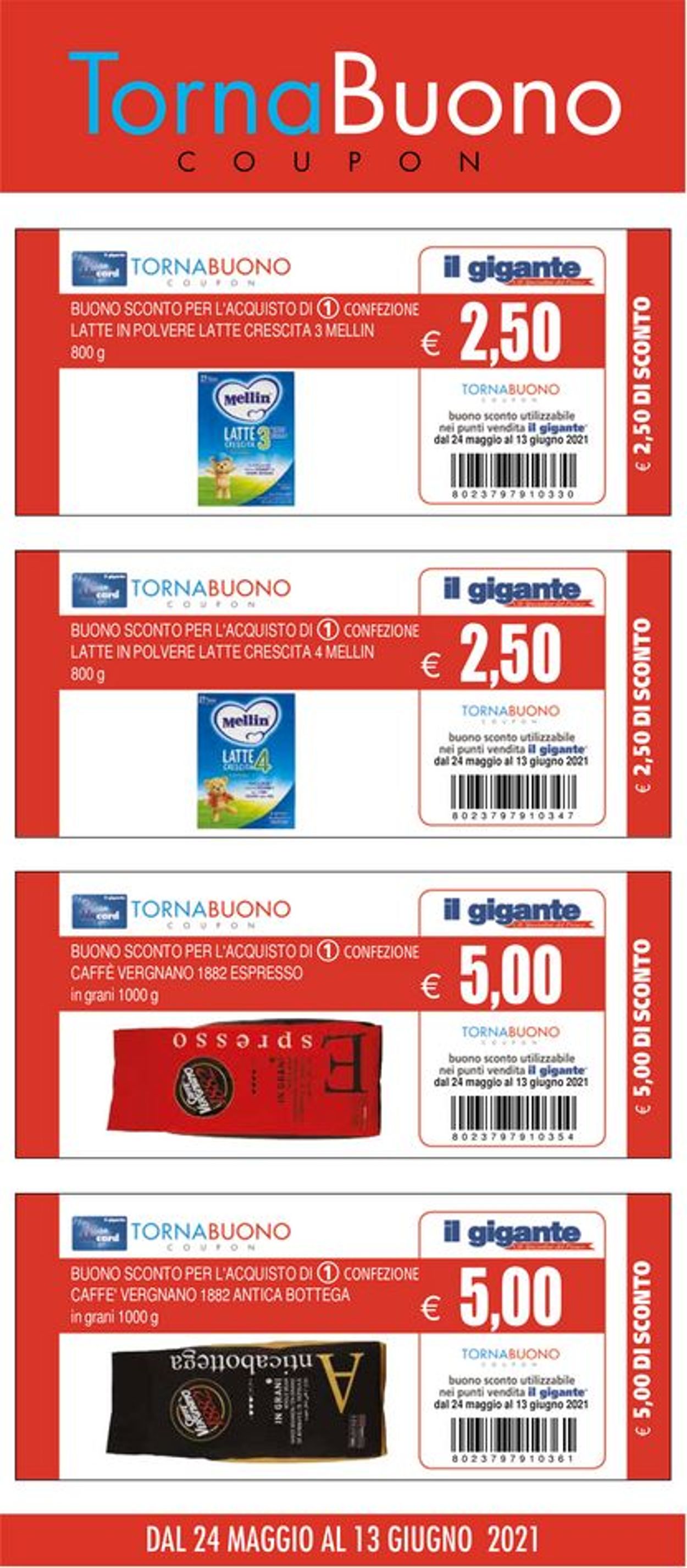 Volantino Il Gigante - Offerte 24/05-13/06/2021 (Pagina 6)