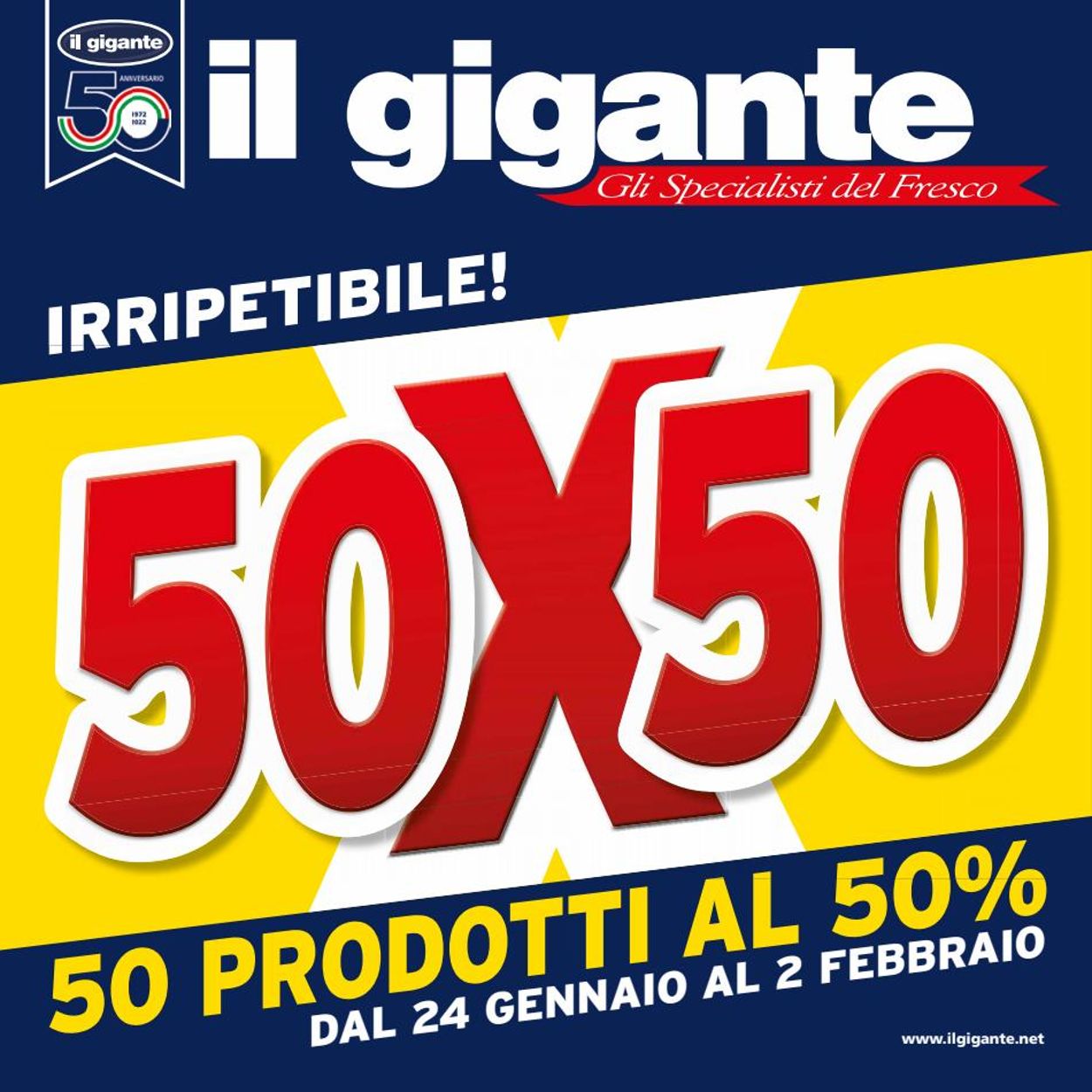 Volantino Il Gigante - Offerte 24/01-02/02/2022