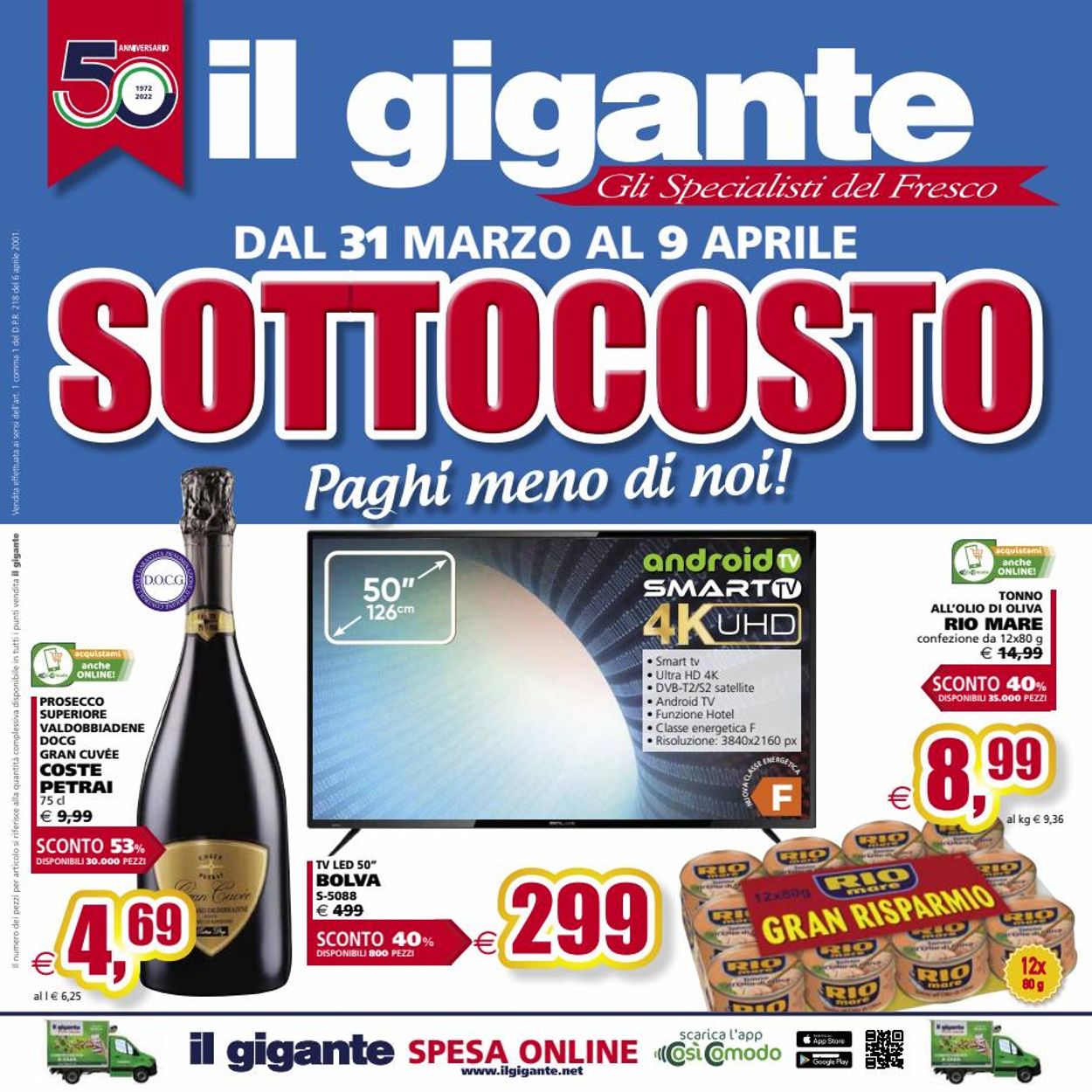 Volantino Il Gigante - Offerte 31/03-09/04/2022