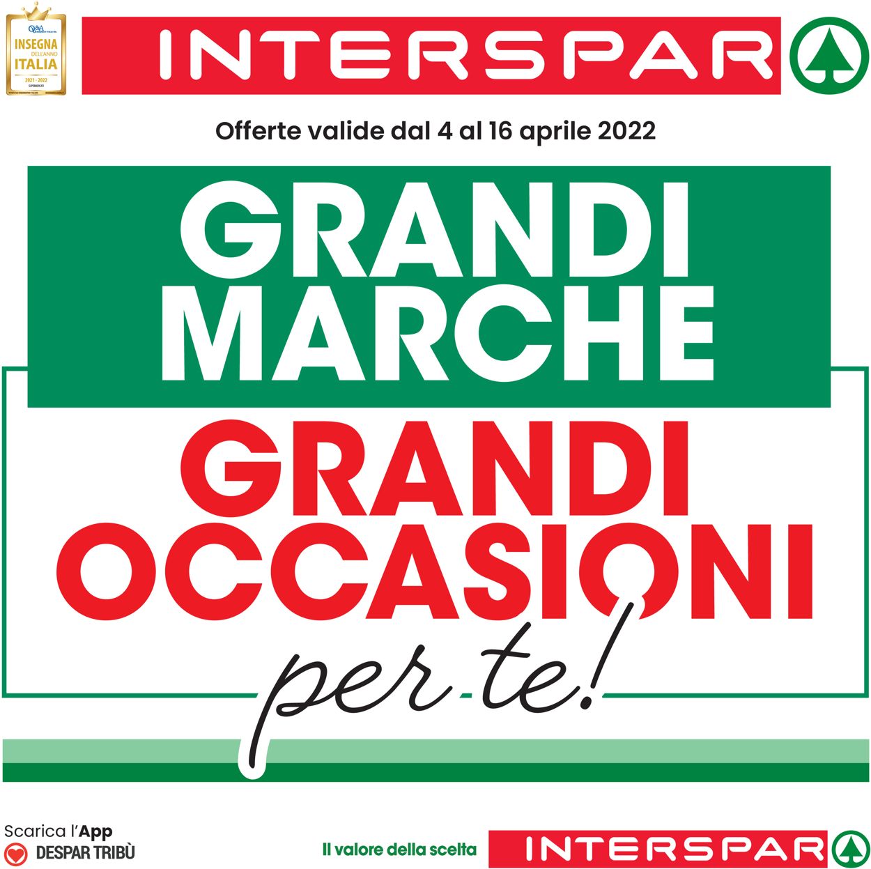 Volantino Interspar - Offerte 04/04-16/04/2022