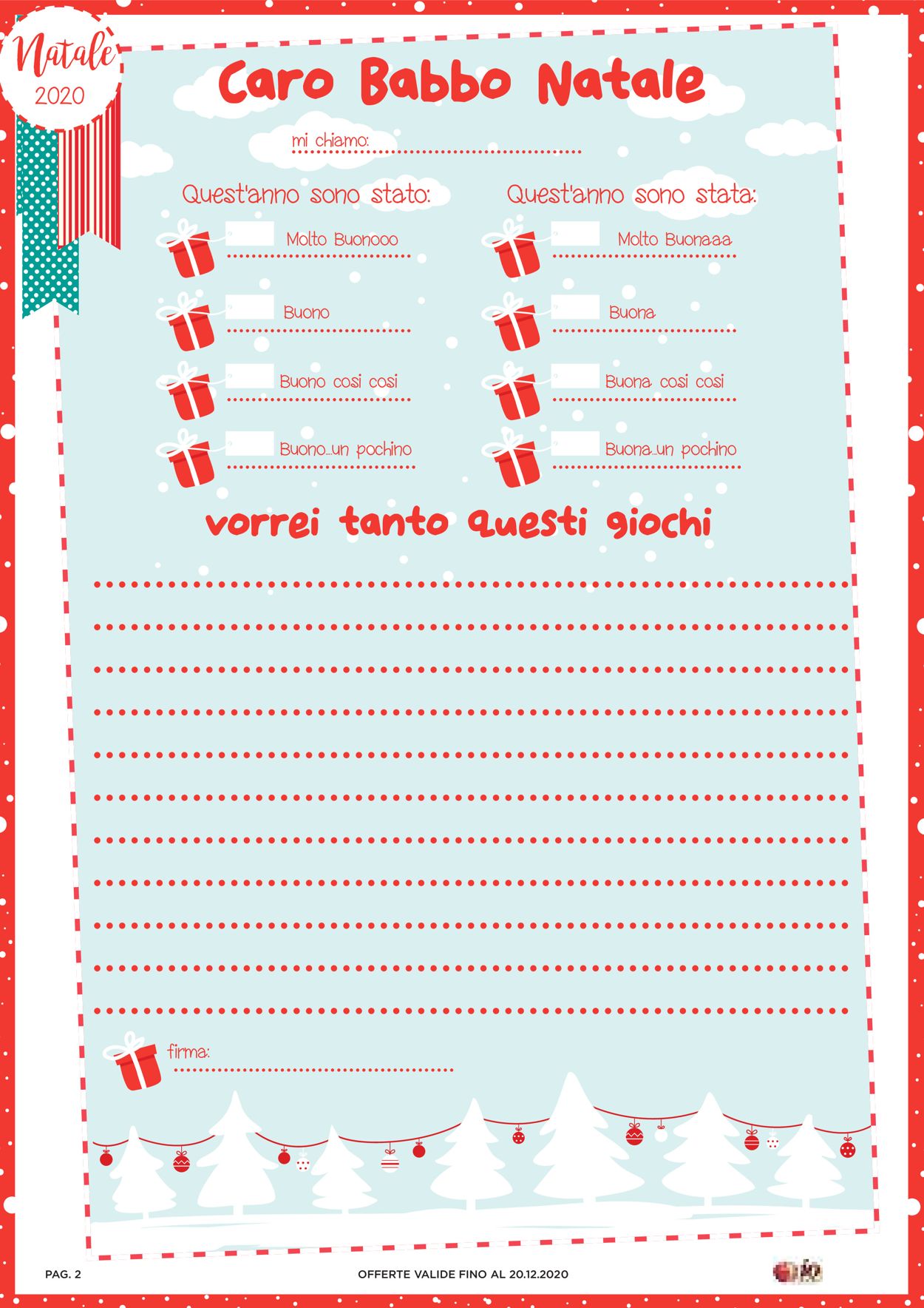 Volantino Io Bimbo - Natale 2020 - Offerte 04/12-20/12/2020 (Pagina 2)