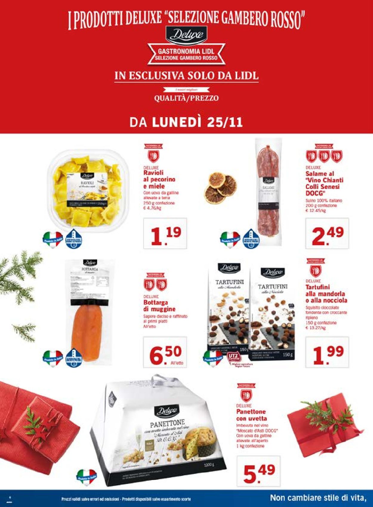 Volantino Il volantino natalizio di Lidl - Offerte 25/11-01/12/2019 (Pagina 6)