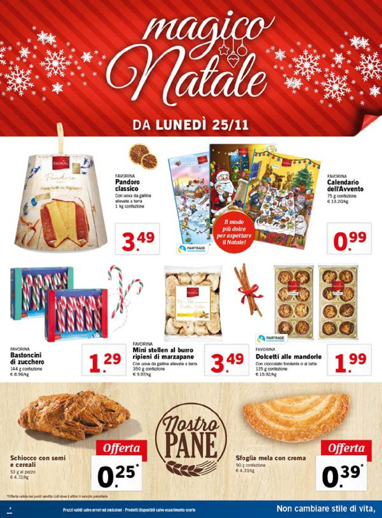 Volantino Il volantino natalizio di Lidl - Offerte 25/11-01/12/2019 (Pagina 8)