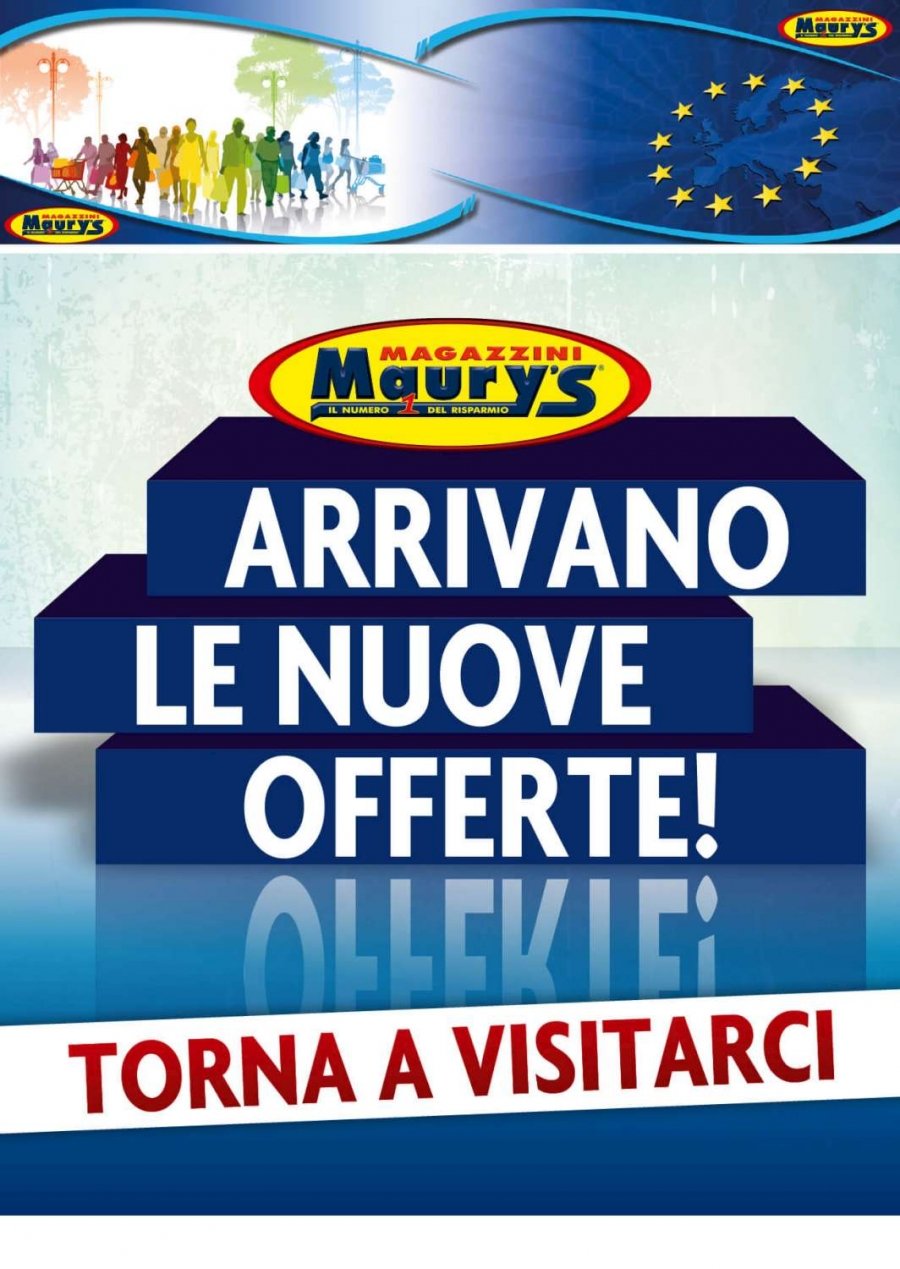 Volantino Maury's - Offerte 12/08-17/08/2019