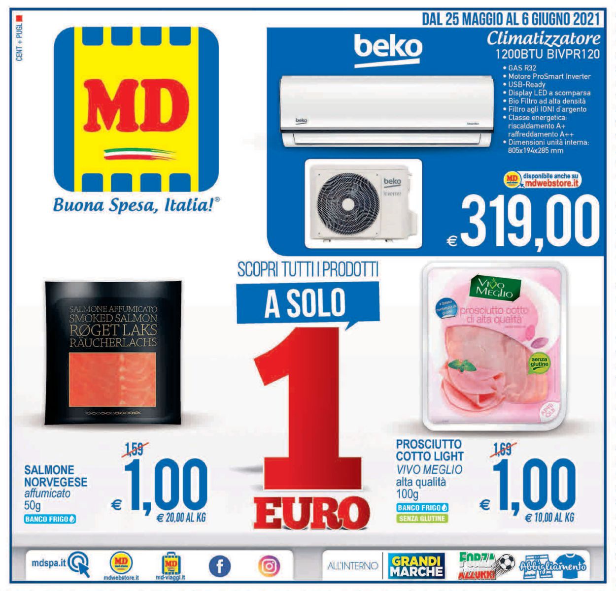 Volantino MD Discount - Offerte 25/05-06/06/2021