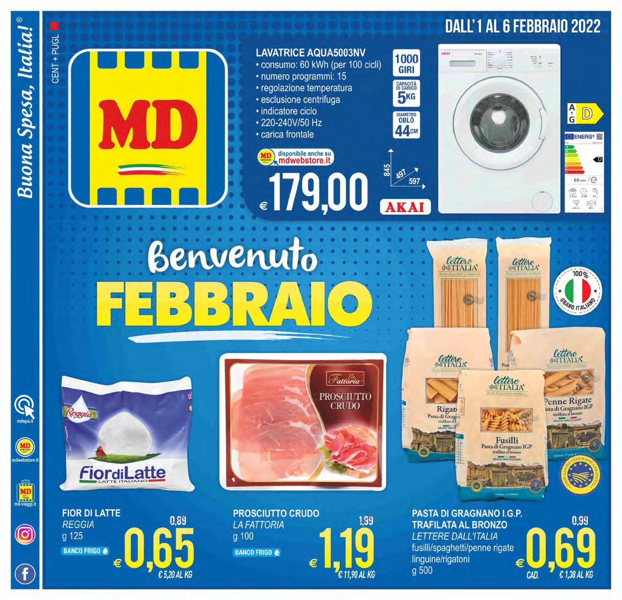 Volantino MD Discount - Offerte 01/02-06/02/2022