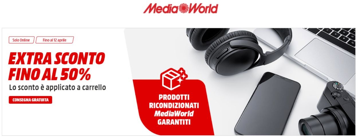 Volantino Media World - Offerte 05/04-12/04/2022
