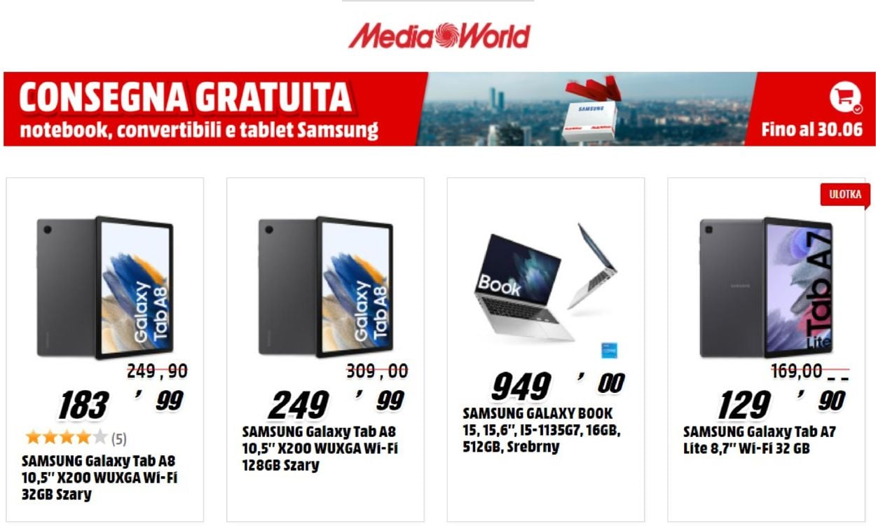 Volantino Media World - Offerte 20/04-30/06/2022