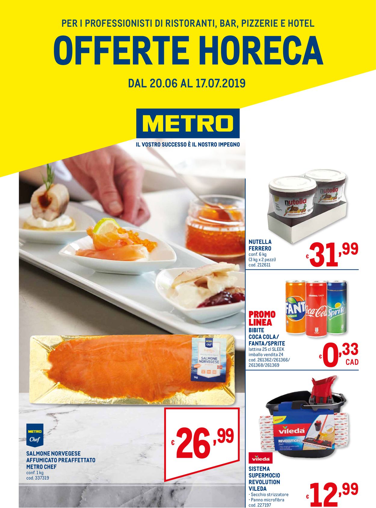 Volantino Metro - Offerte 20/06-17/07/2019