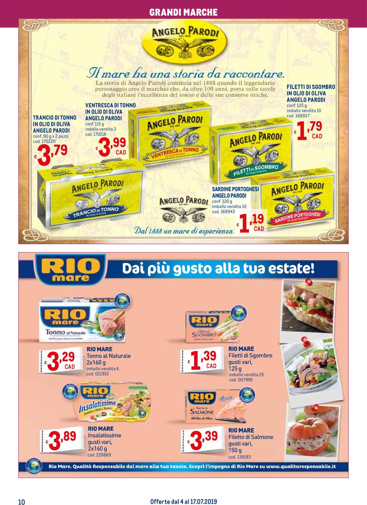 Volantino Metro - Offerte 04/07-17/07/2019 (Pagina 10)