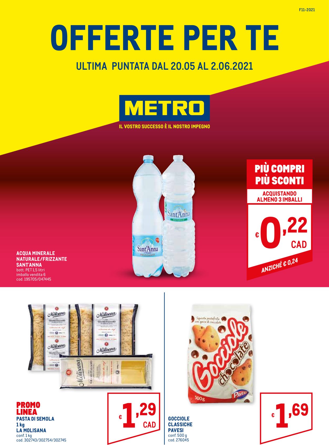 Volantino Metro - Offerte 20/05-02/06/2021