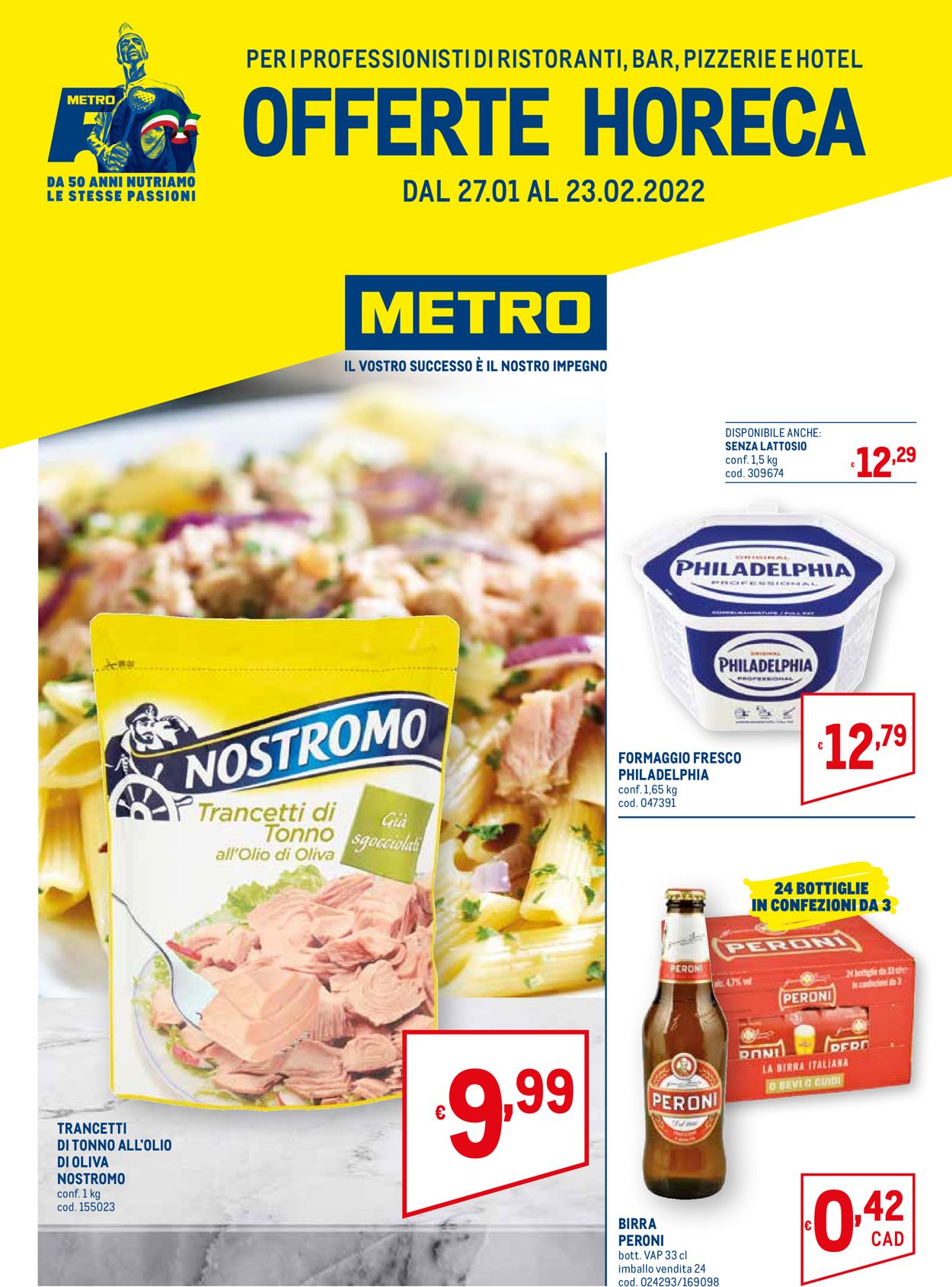 Volantino Metro - Offerte 27/01-23/02/2022