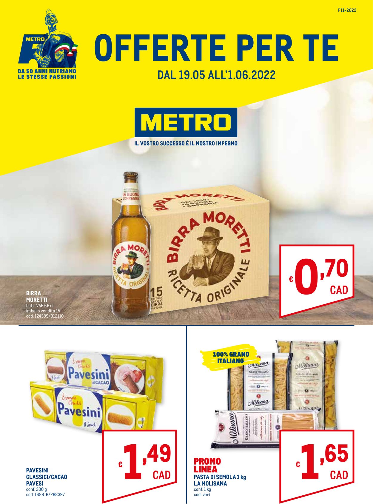 Volantino Metro - Offerte 19/05-01/06/2022