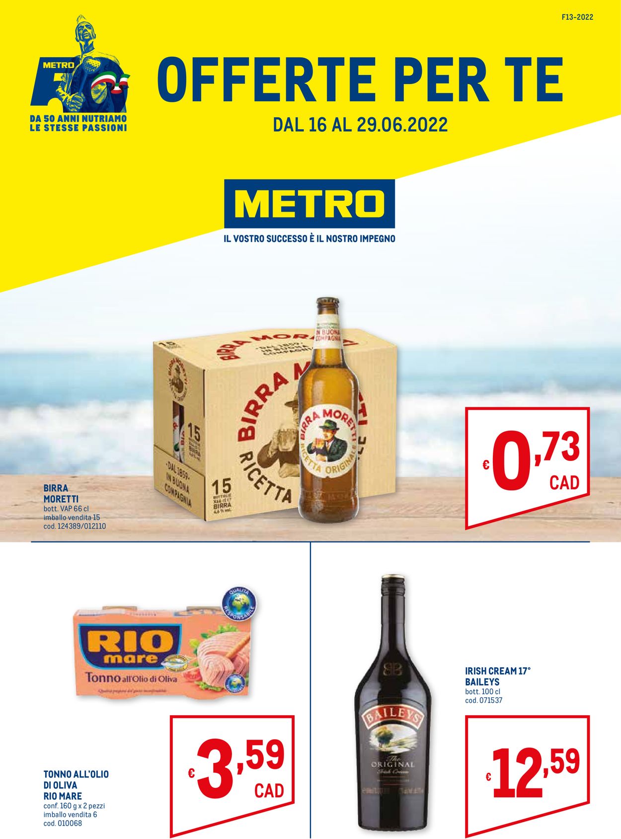 Volantino Metro - Offerte 16/06-29/06/2022