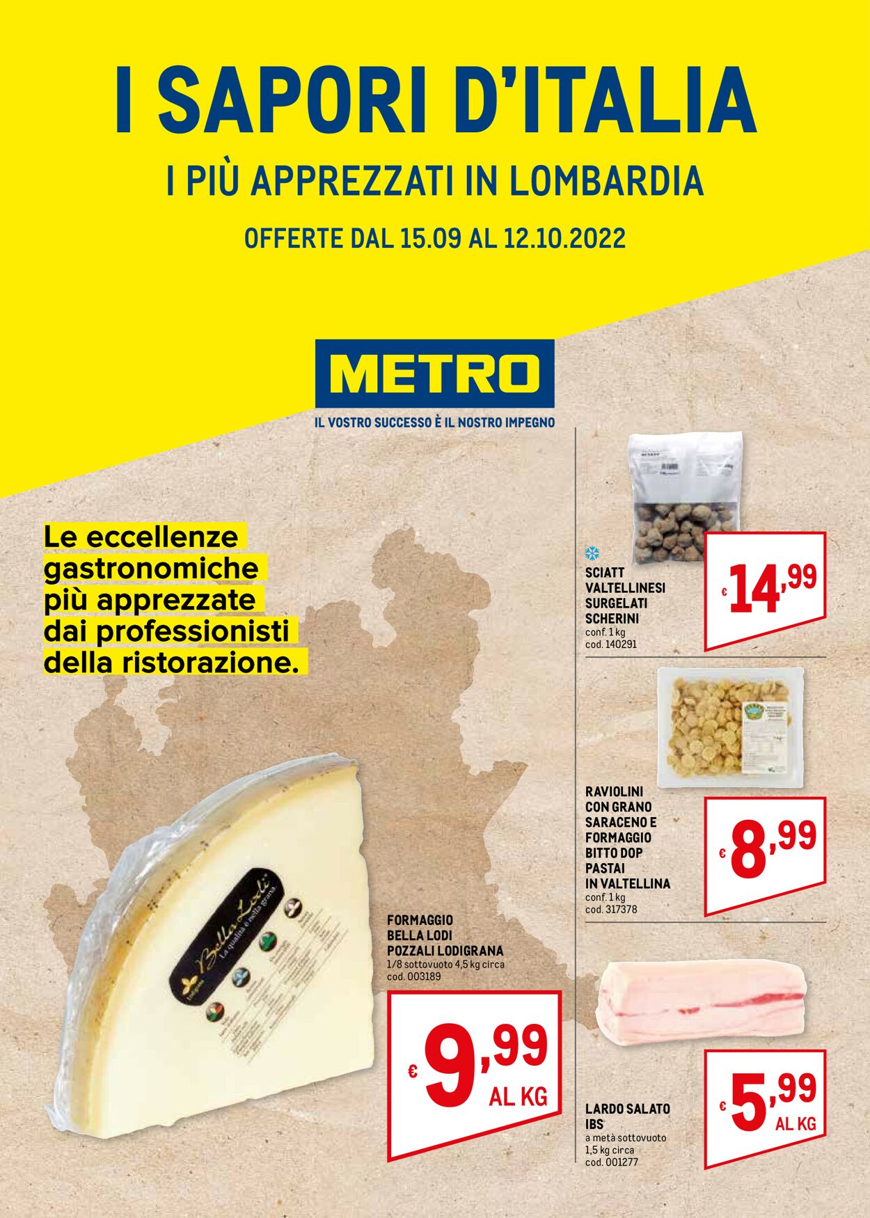 Volantino Metro - Offerte 15/09-12/10/2022