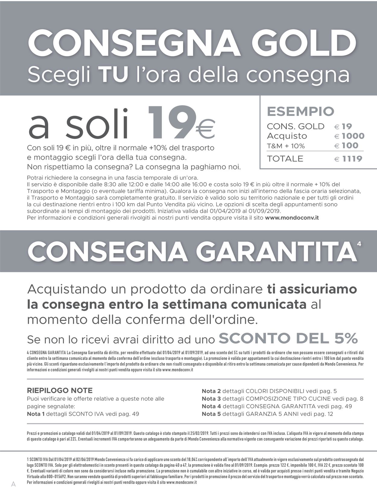 Volantino Mondo Convenienza - Offerte 02/04-02/06/2019 (Pagina 51)