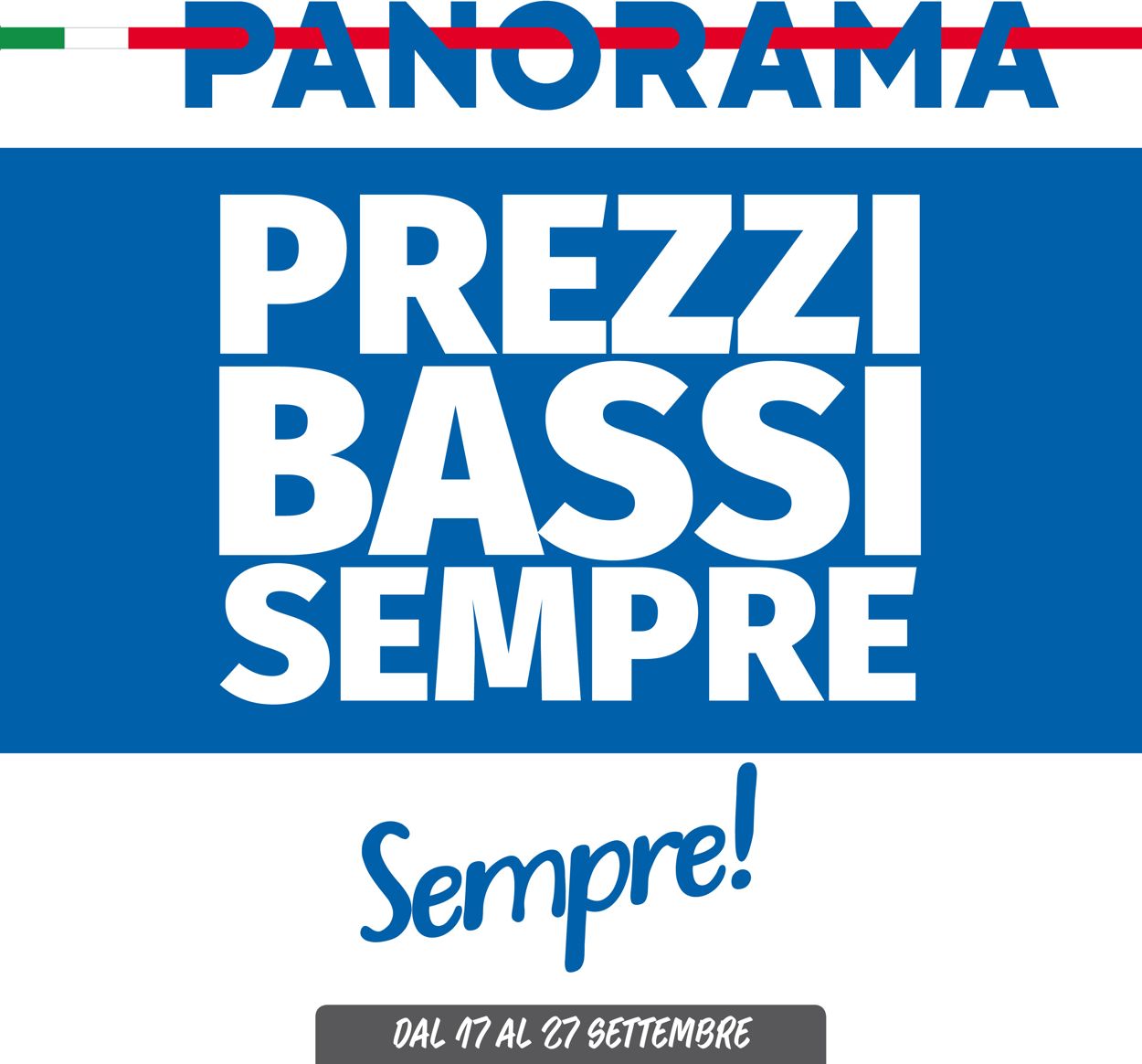Volantino Pam Panorama - Offerte 17/09-27/09/2020