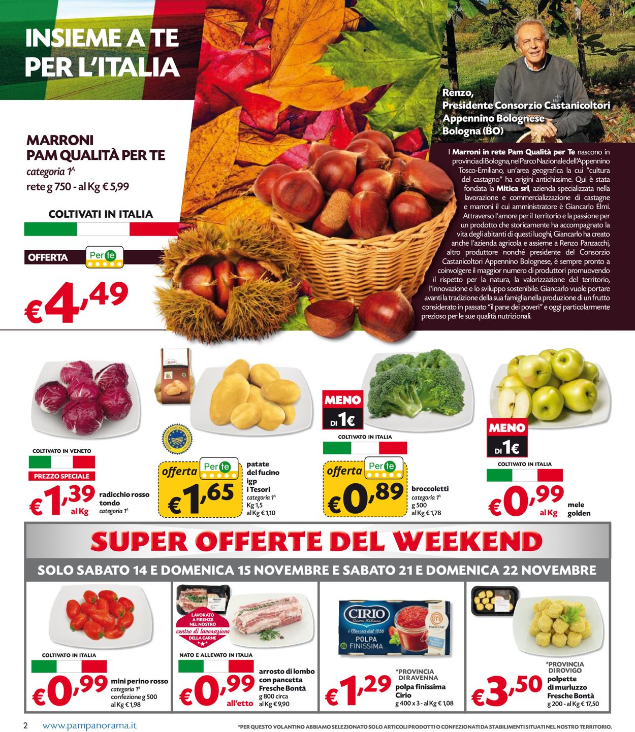 Volantino Pam Panorama - Offerte 12/11-25/11/2020 (Pagina 2)