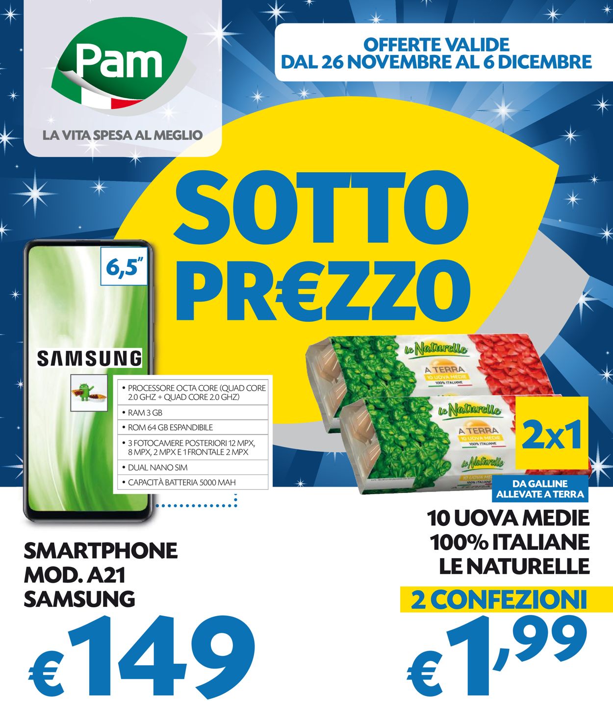 Volantino Pam Panorama - Black Friday 2020 - Offerte 26/11-06/12/2020