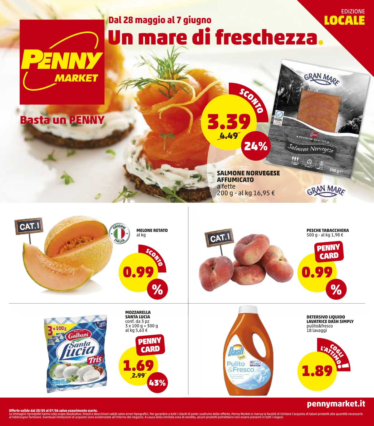 Volantino Penny Market - Offerte 28/05-07/06/2020