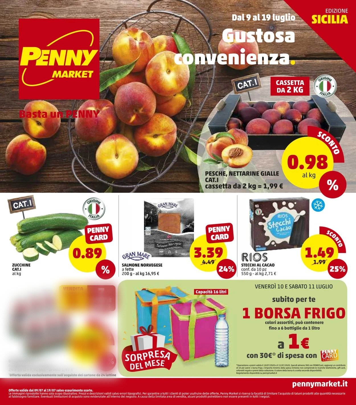 Volantino Penny Market - Offerte 09/07-19/07/2020