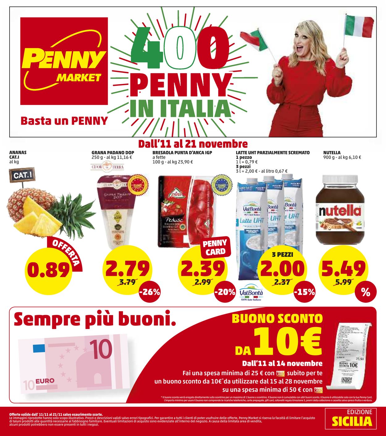 Volantino Penny Market - Offerte 11/11-24/11/2021