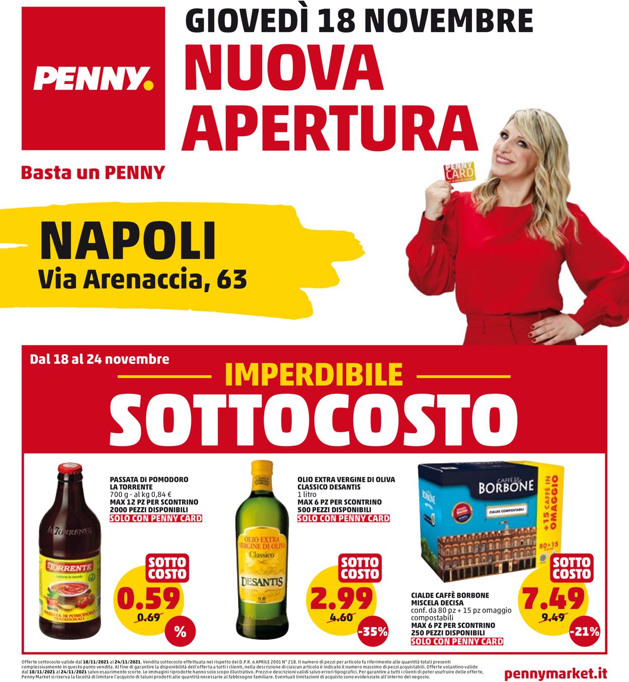 Volantino Penny Market - Offerte 18/11-24/11/2021