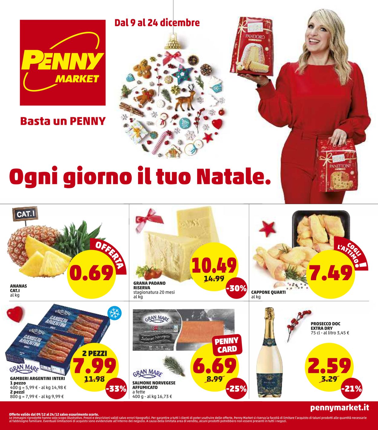 Volantino Penny Market - NATALE 2021 - Offerte 09/12-24/12/2021