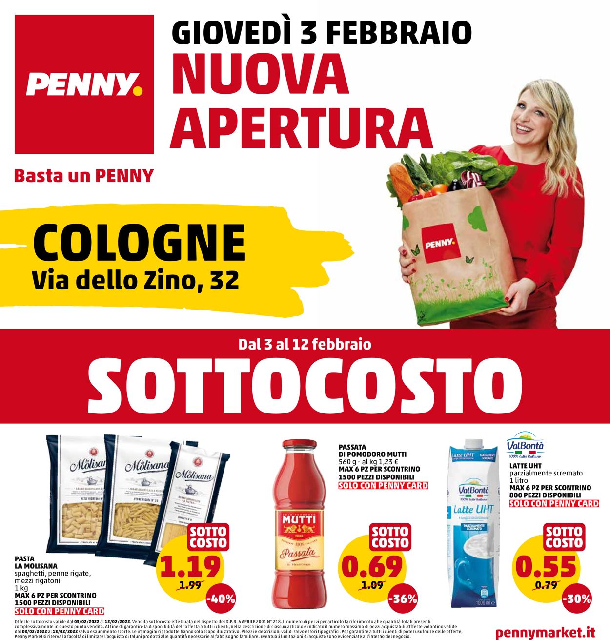 Volantino Penny Market - Offerte 03/02-12/02/2022