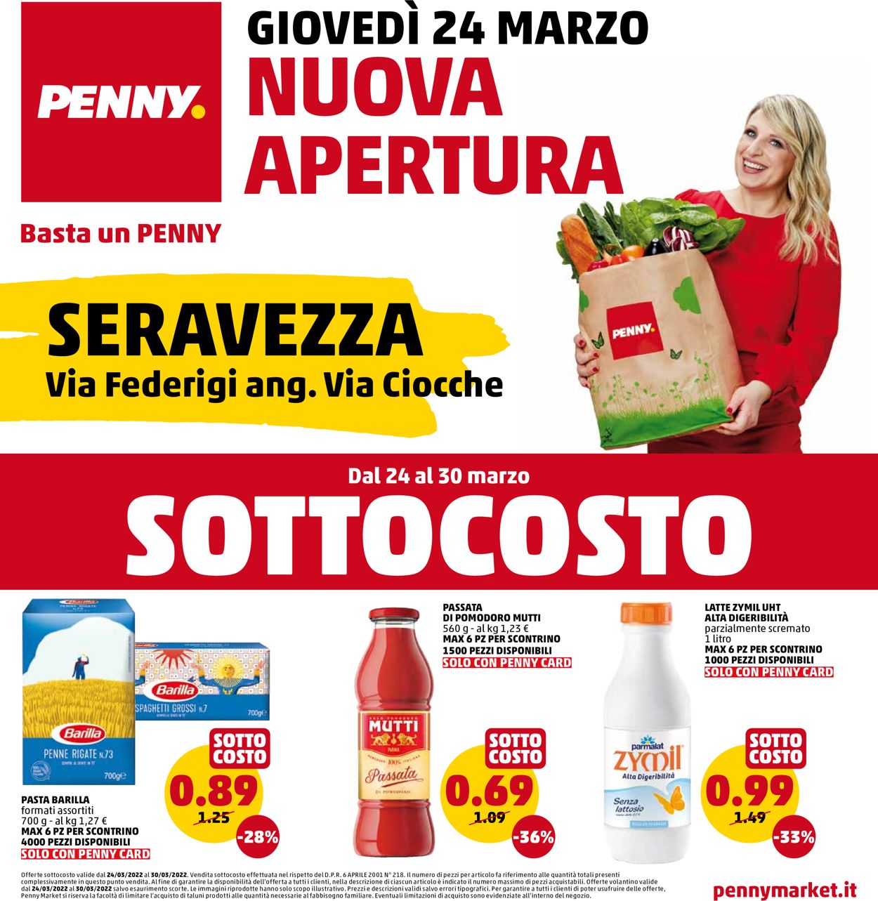 Volantino Penny Market - Offerte 24/03-30/03/2022