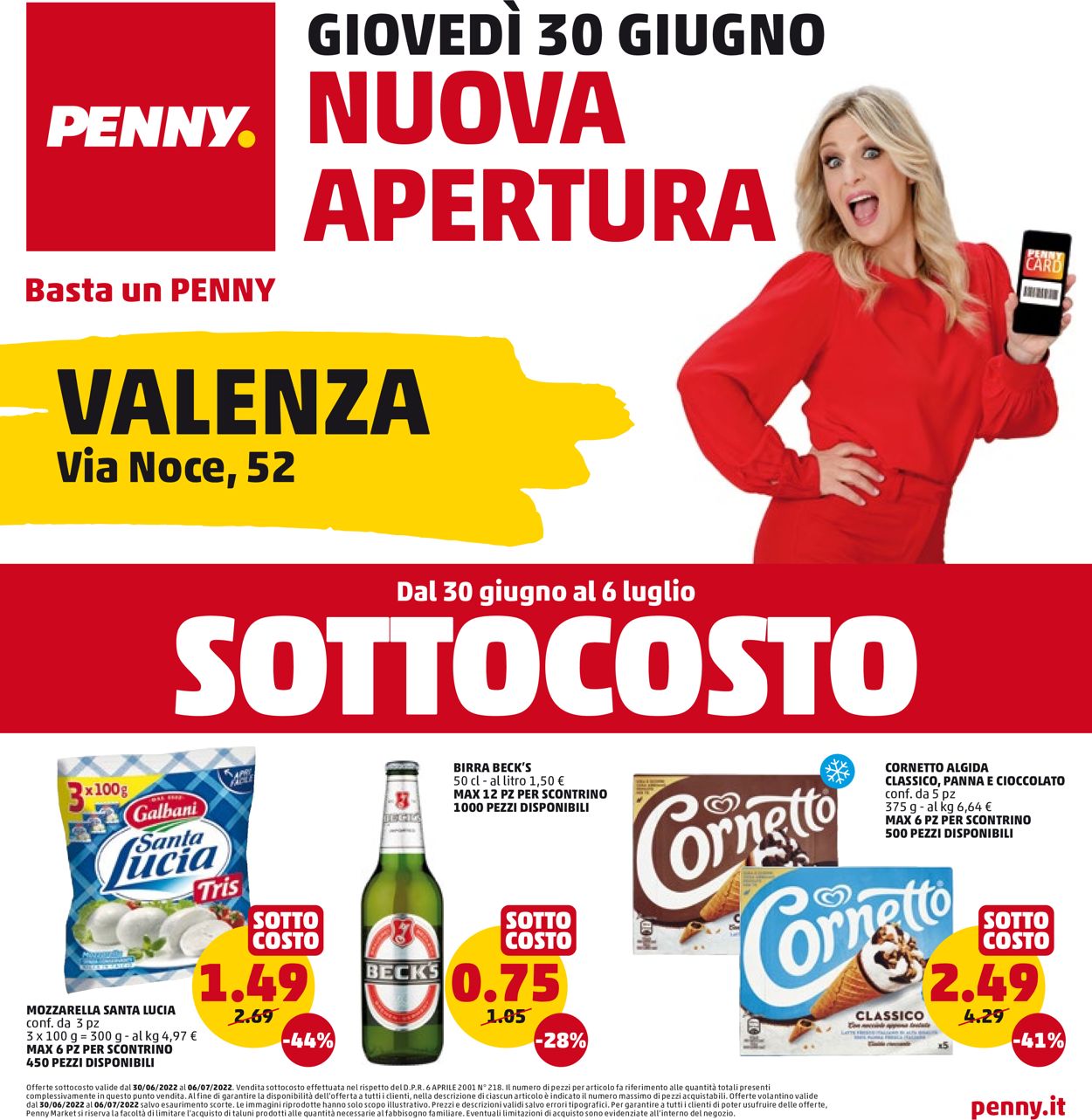 Volantino Penny Market - Offerte 30/06-06/07/2022