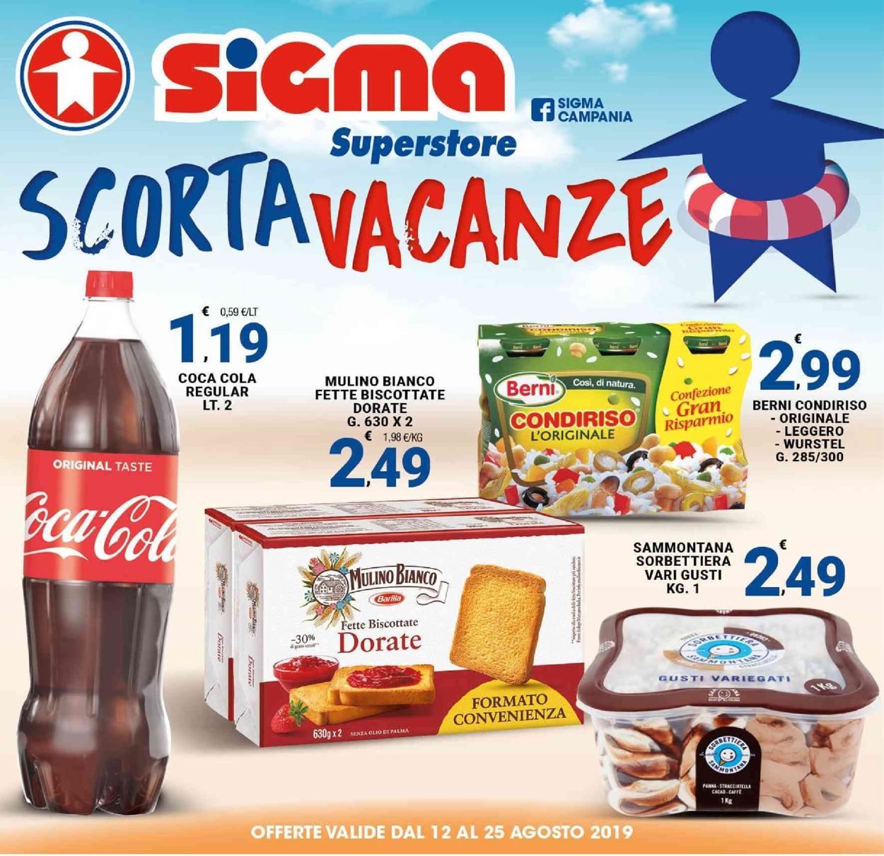 Volantino Sigma - Offerte 12/08-25/08/2019